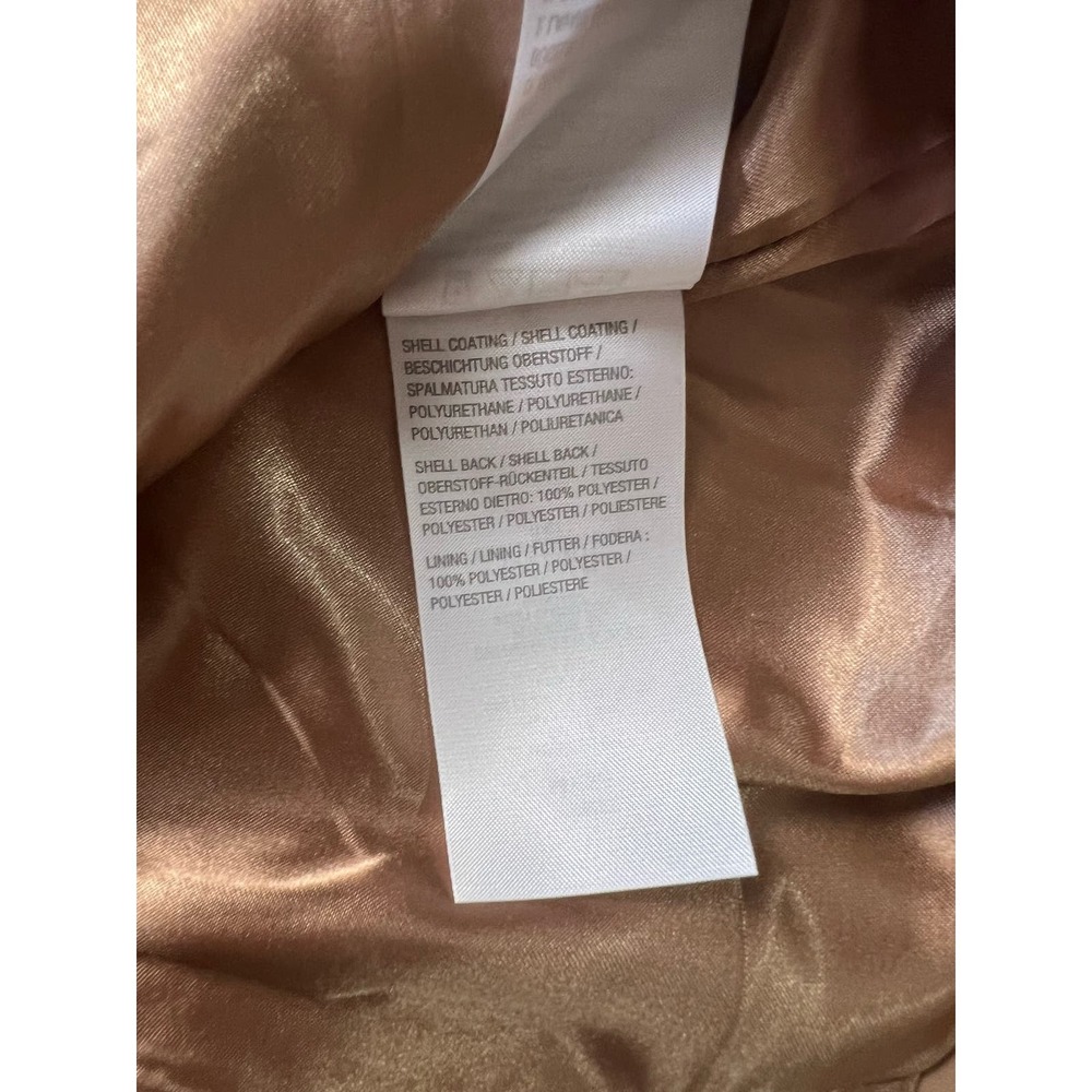 Studio Park x Courtney Khondabi Faux Leather Jacket COFFEE NWOT SIZE XS - Picture 6 of 8